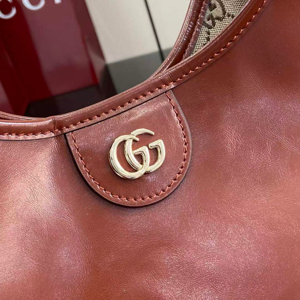Gucci Giglio large tote bag 853971 brown leather