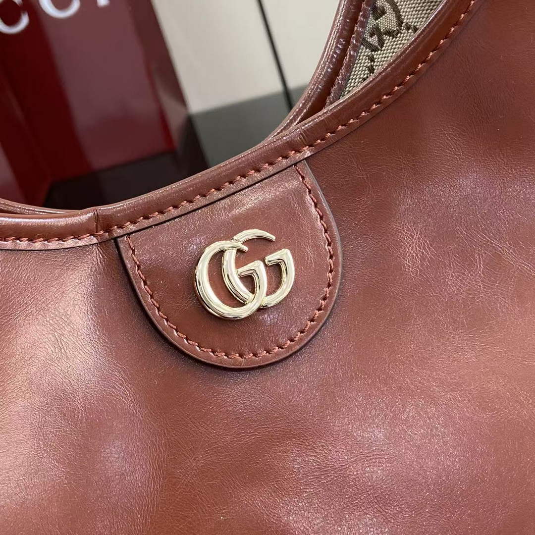 Gucci Giglio large tote bag 853971 brown leather
