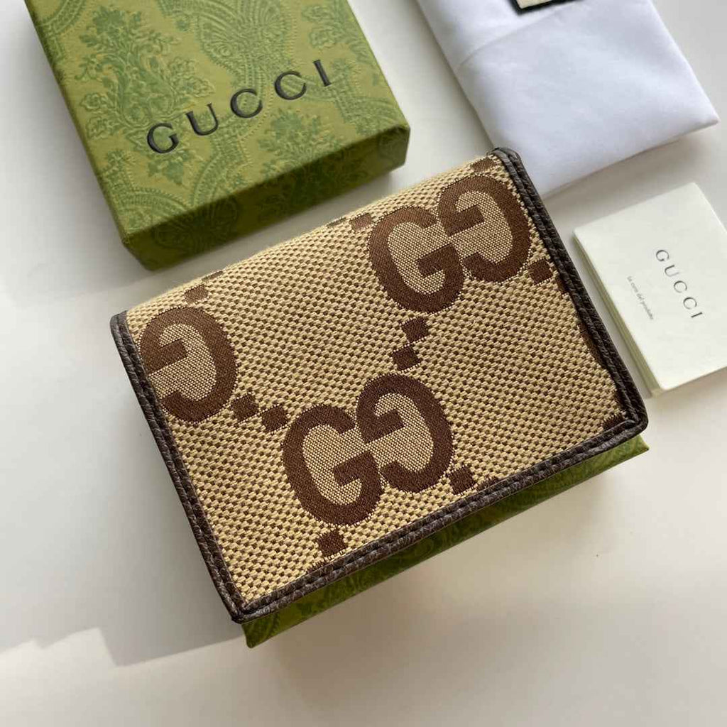 Gucci Horsebit 1955 card case wallet 621887 Brown