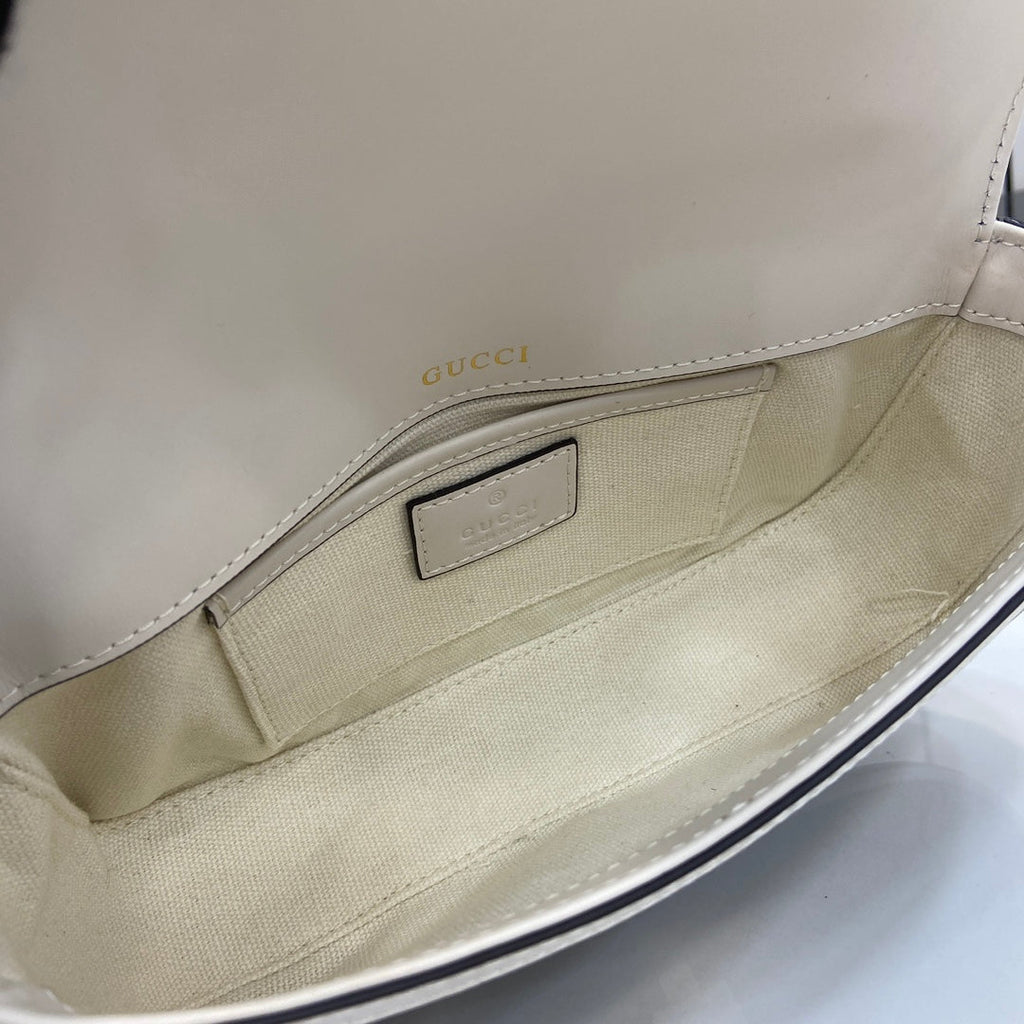 Gucci Horsebit 1955 Soft small top handle bag 815206 in beige gg