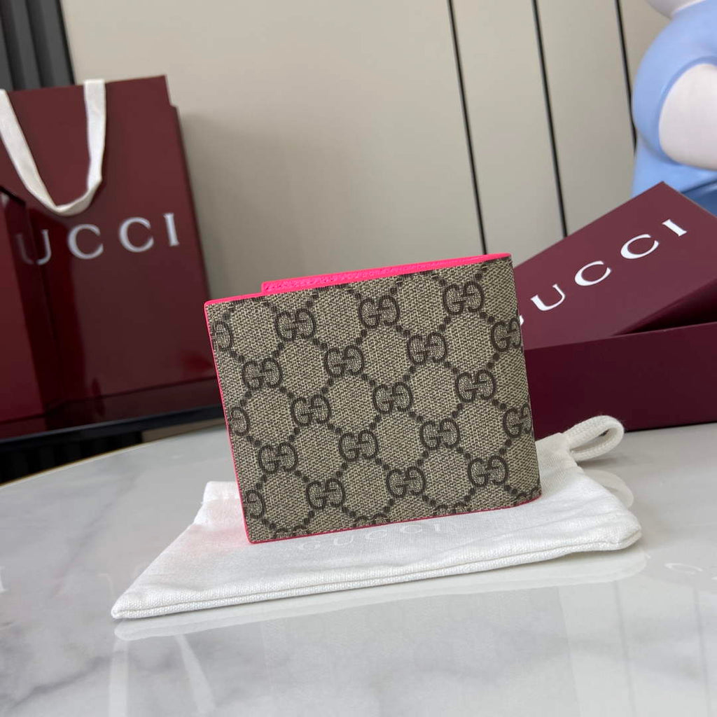 Gucci Plum interior GG bi-fold wallet 768243