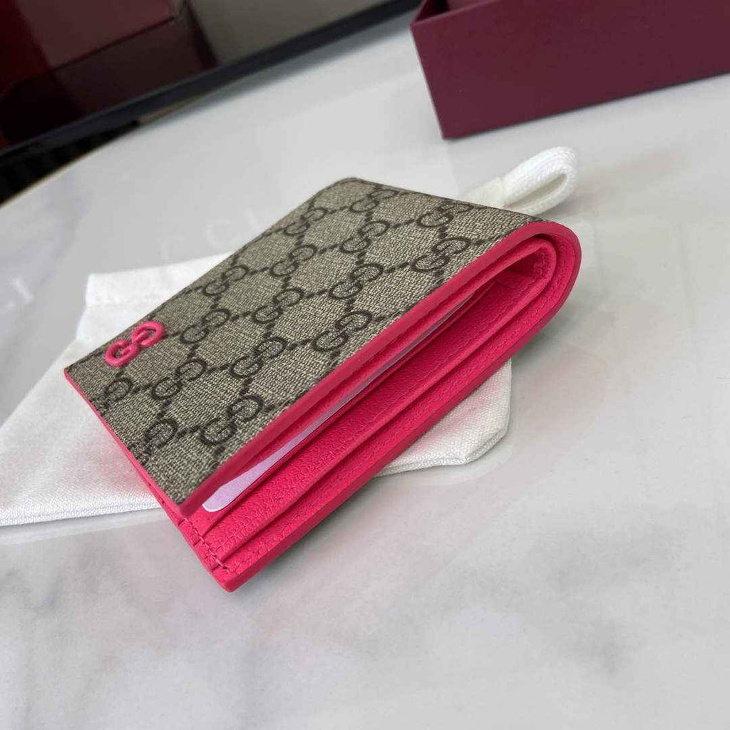 Gucci Plum interior GG bi-fold wallet 768243
