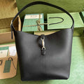 Gucci Jackie 1961 small crossbody bag 763103 in black leather