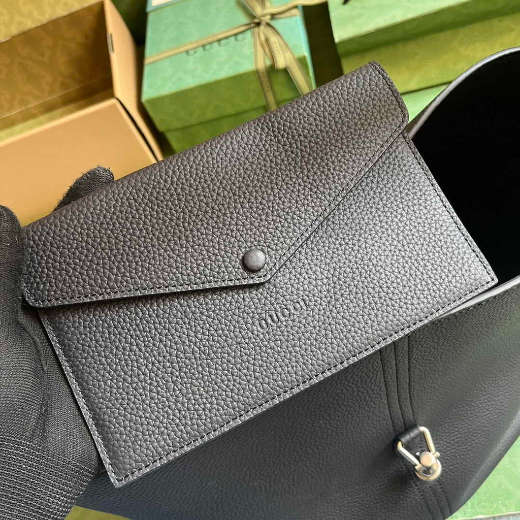 Gucci Jackie 1961 small crossbody bag 763103 in black leather