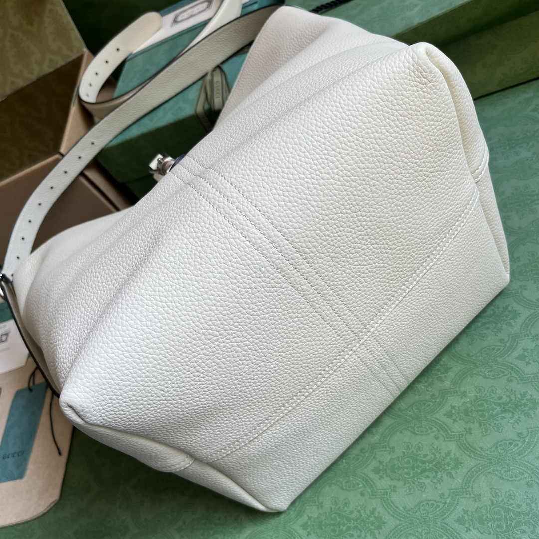 Gucci Jackie 1961 small crossbody bag 763103 in beige leather