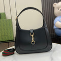 Gucci Jackie small shoulder bag in black leather 782849