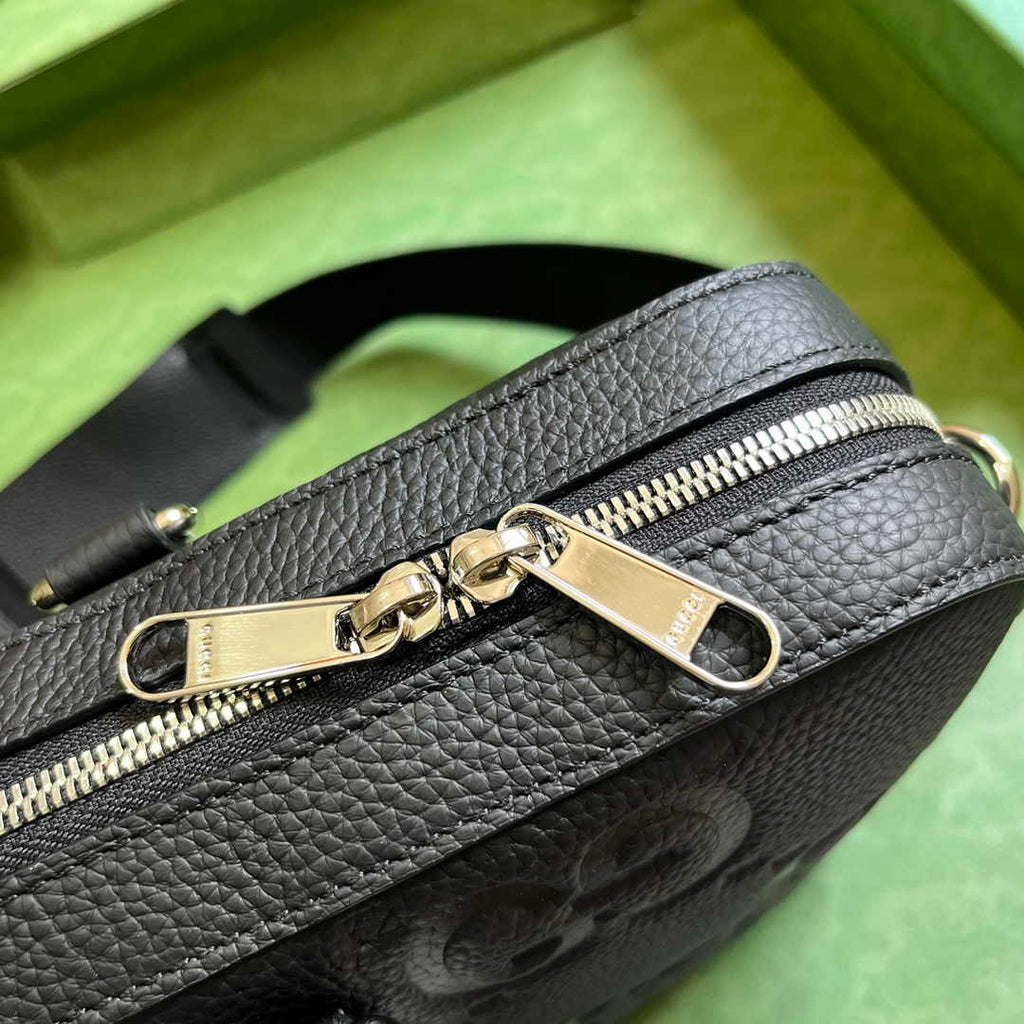 Gucci Jumbo GG Briefcase ‎658573 In Black Leather
