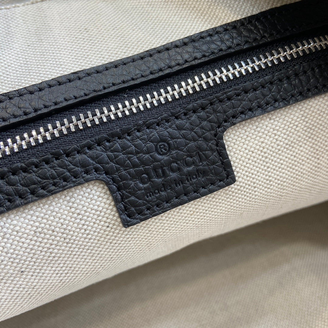Gucci Jumbo GG briefcase 792264 in black GG canvas