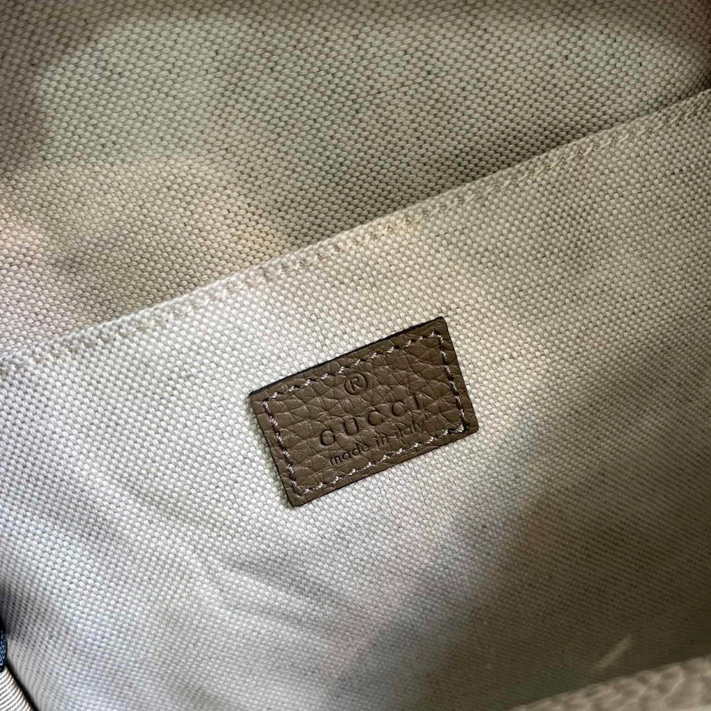 Gucci Jumbo GG crossbody bag ‎766937 in beige leather
