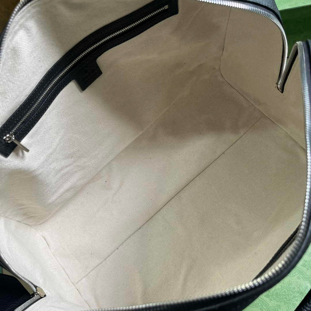 Gucci Jumbo GG small duffle bag ‎725282 in black leather
