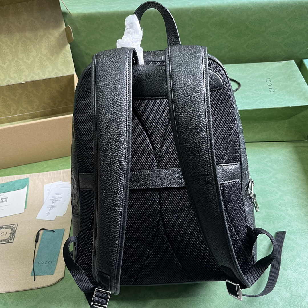 Gucci Large jumbo GG backpack  ‎766932 in black leather