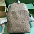 Gucci Large jumbo GG backpack  ‎766932 in Beige leather