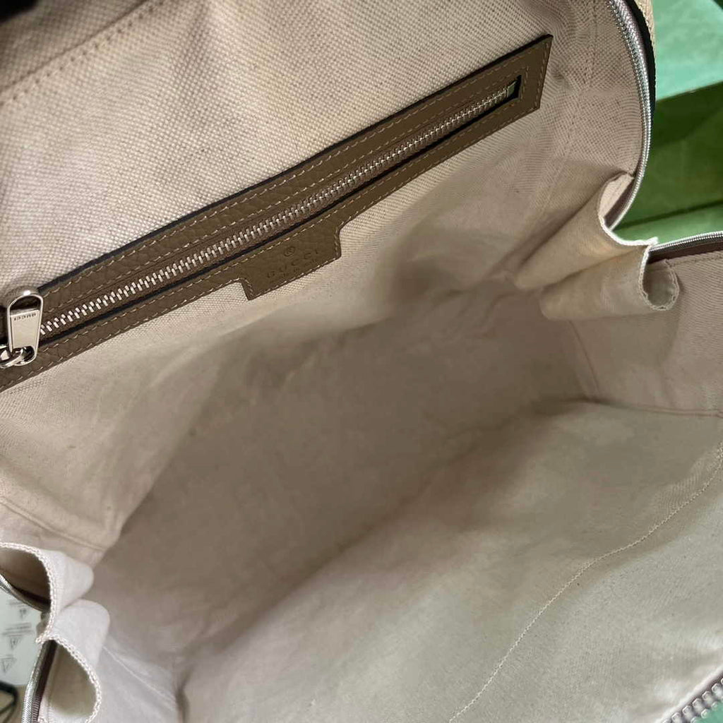 Gucci Large jumbo GG backpack  ‎766932 in Beige leather