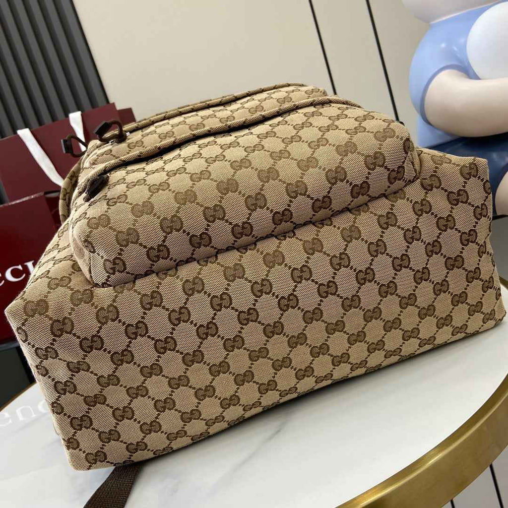 Gucci Medium backpack with Gucci logo 800265 in beige