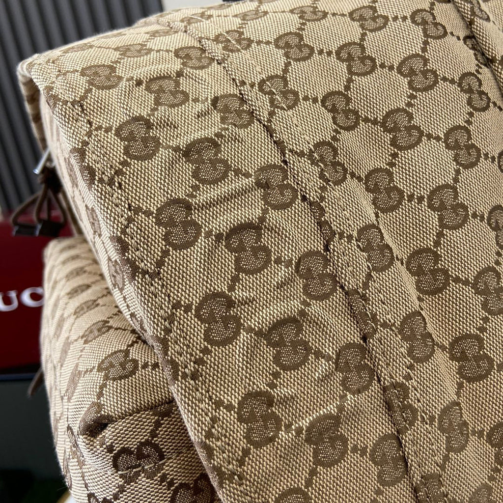 Gucci Medium backpack with Gucci logo 800265 in beige