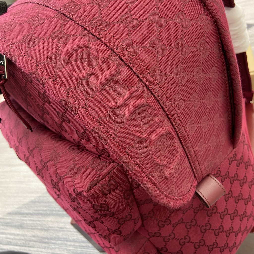 Gucci Medium backpack with Gucci logo 800265 in red
