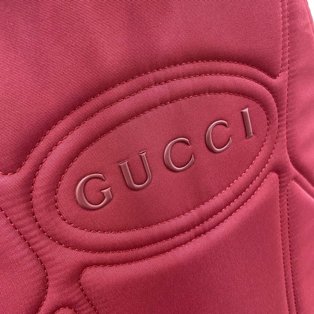 Gucci Medium backpack with Gucci logo 800265 in red