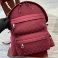 Gucci Medium backpack with Gucci logo 800265 in red