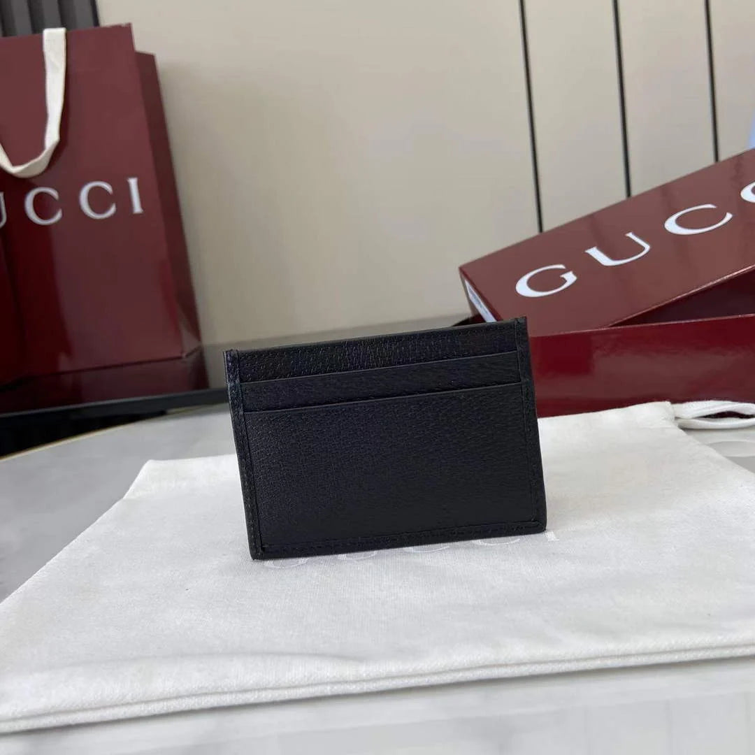 Gucci ophidia card case 834795 in black soft leather