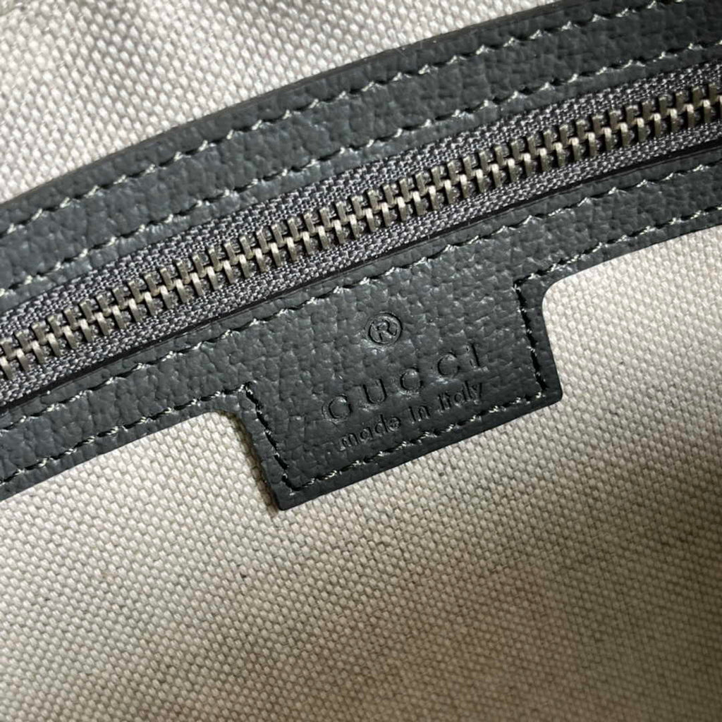 Gucci Ophidia GG crossbody bag 699439 in grey and black Supreme