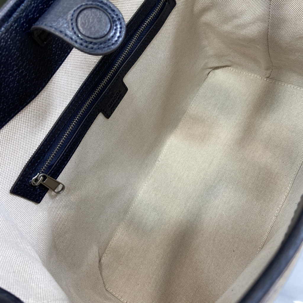 Gucci Ophidia GG medium shoulder bag 781392 blue leather