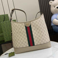 Gucci Ophidia GG medium shoulder bag 781392 oatmeal leather