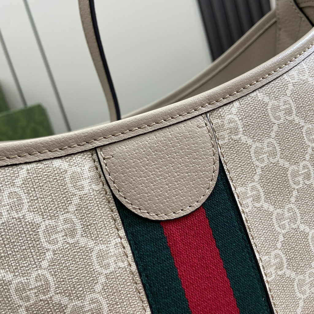 Gucci Ophidia GG medium shoulder bag 781392 oatmeal leather