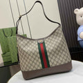 Gucci Ophidia GG medium shoulder bag 781392 brown leather