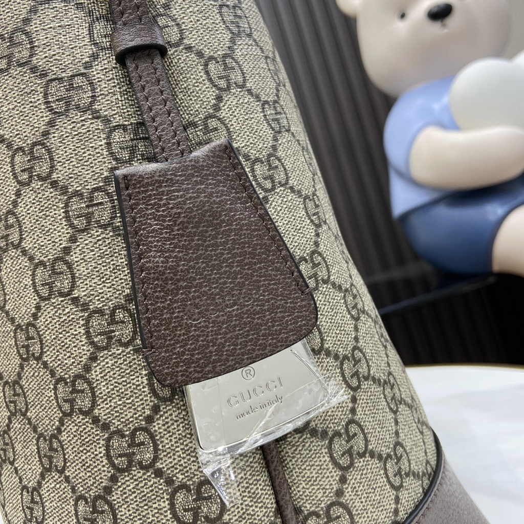 Gucci Ophidia GG medium shoulder bag 781392 brown leather