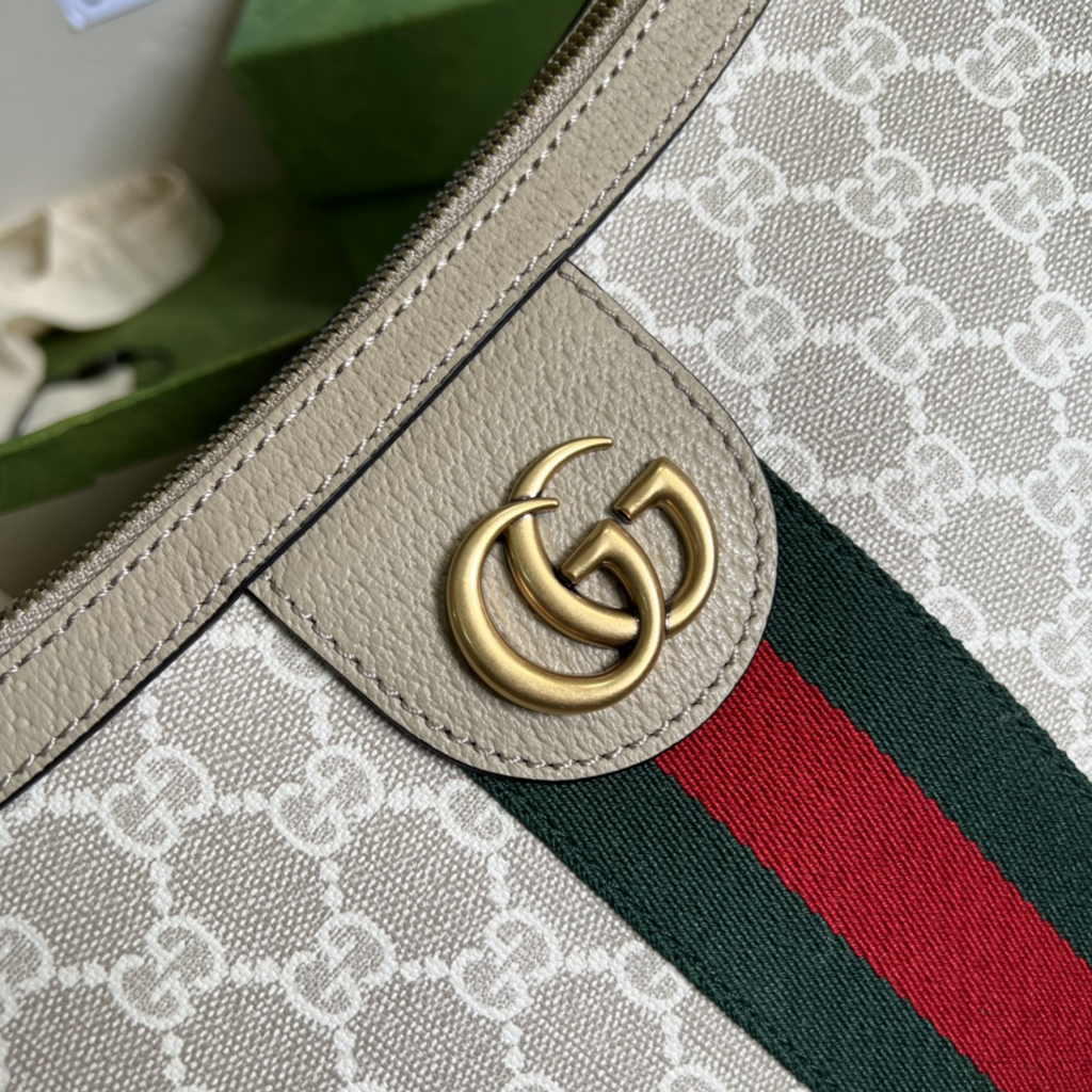Gucci Ophidia GG small crossbody bag 598125 beige leather