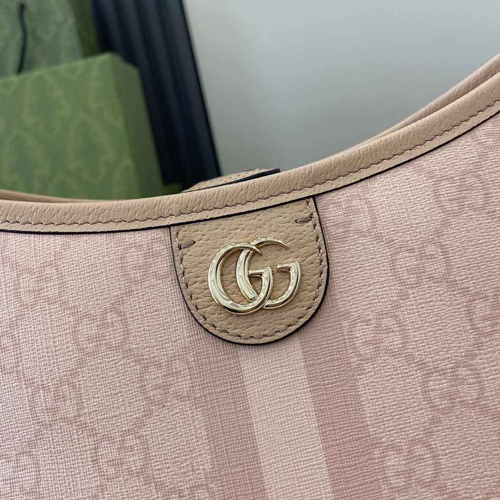 Gucci Ophidia GG small shoulder bag 781402 pink leather