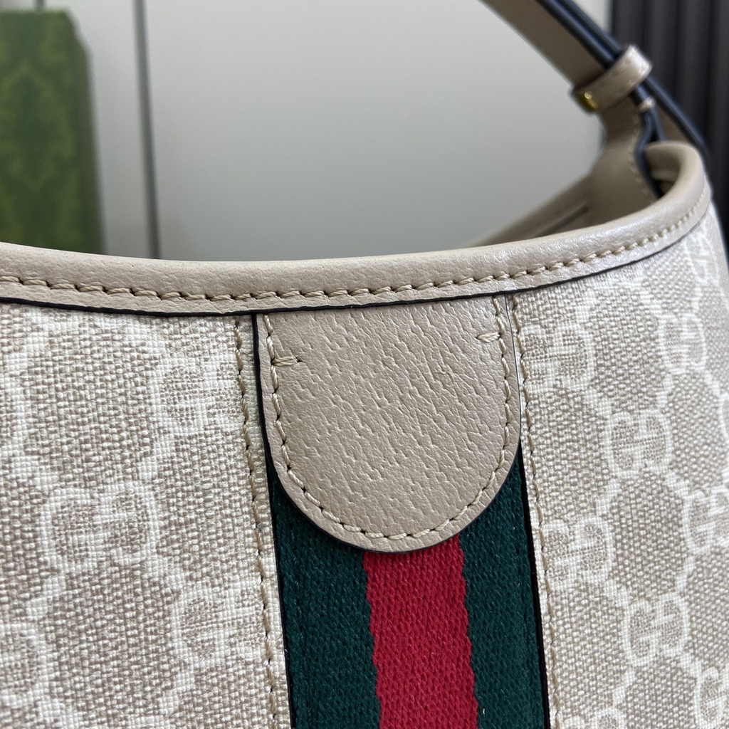 Gucci Ophidia GG small shoulder bag 781402 oatmeal leather