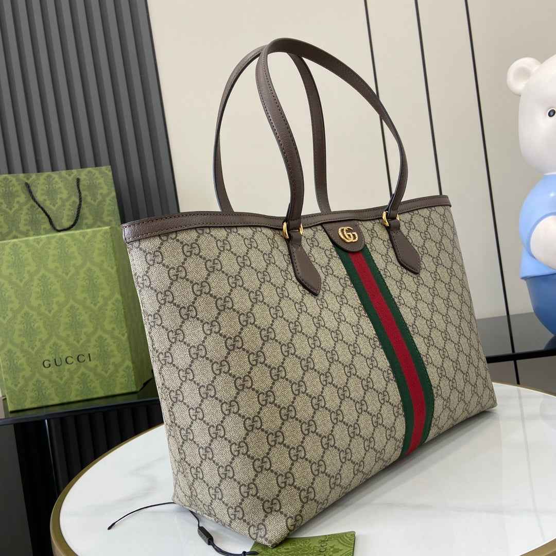 Gucci Ophidia large tote bag 631685 Brown GG Supreme