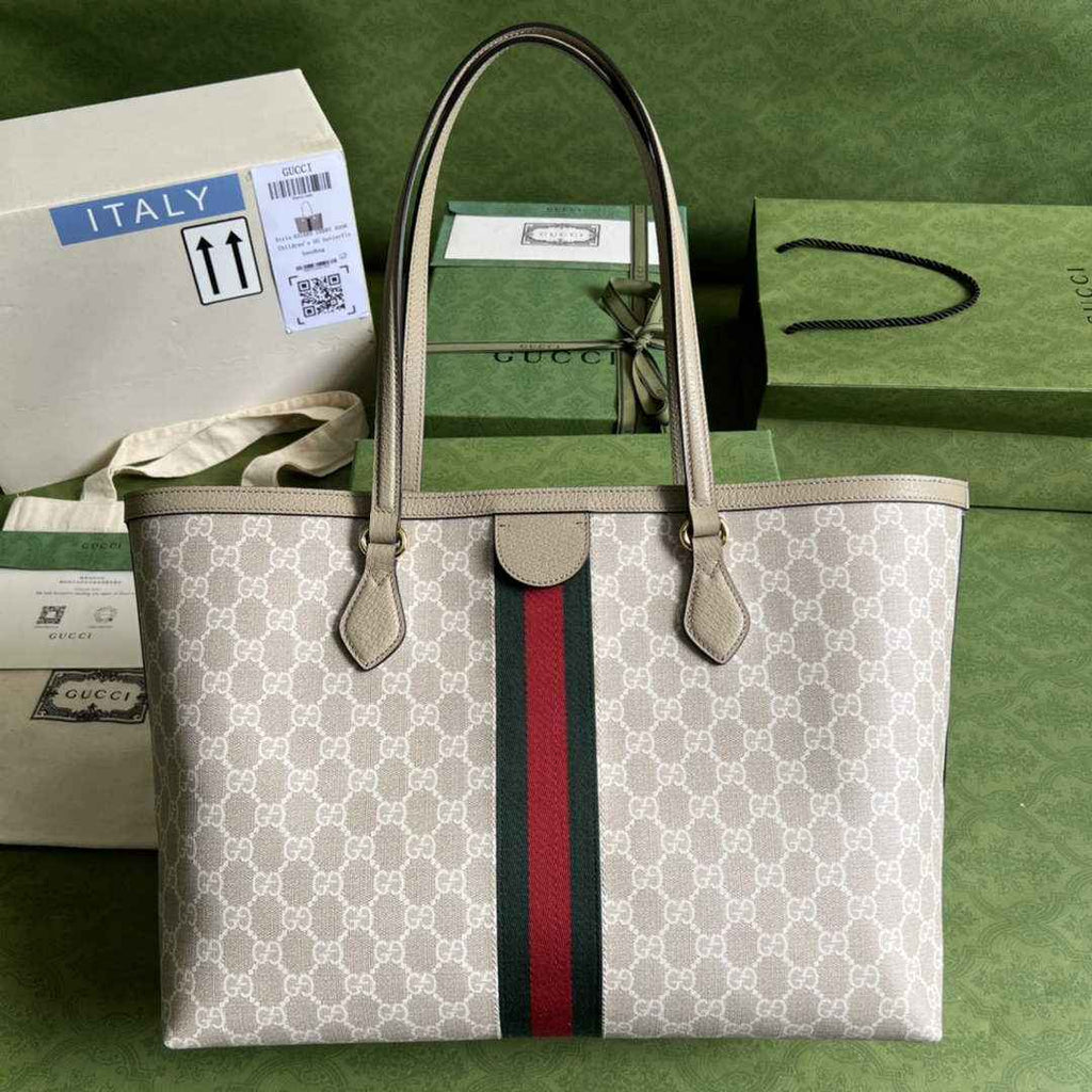 Gucci Ophidia large tote bag 631685 Beige GG Supreme