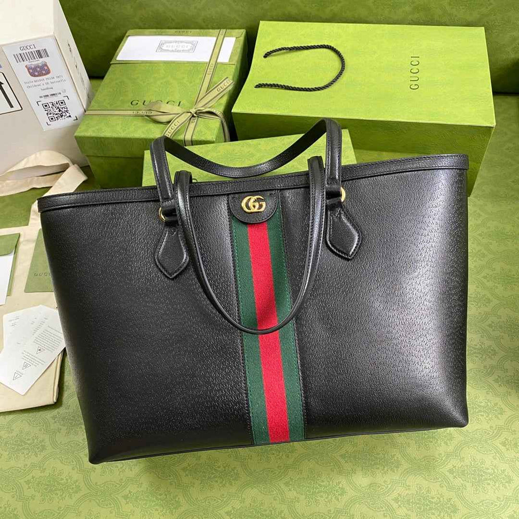 Gucci Ophidia large tote bag 631685 Black Leather