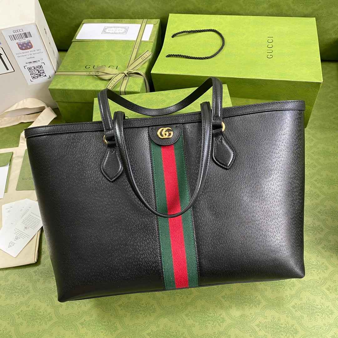 Gucci Ophidia large tote bag 631685 Black Leather