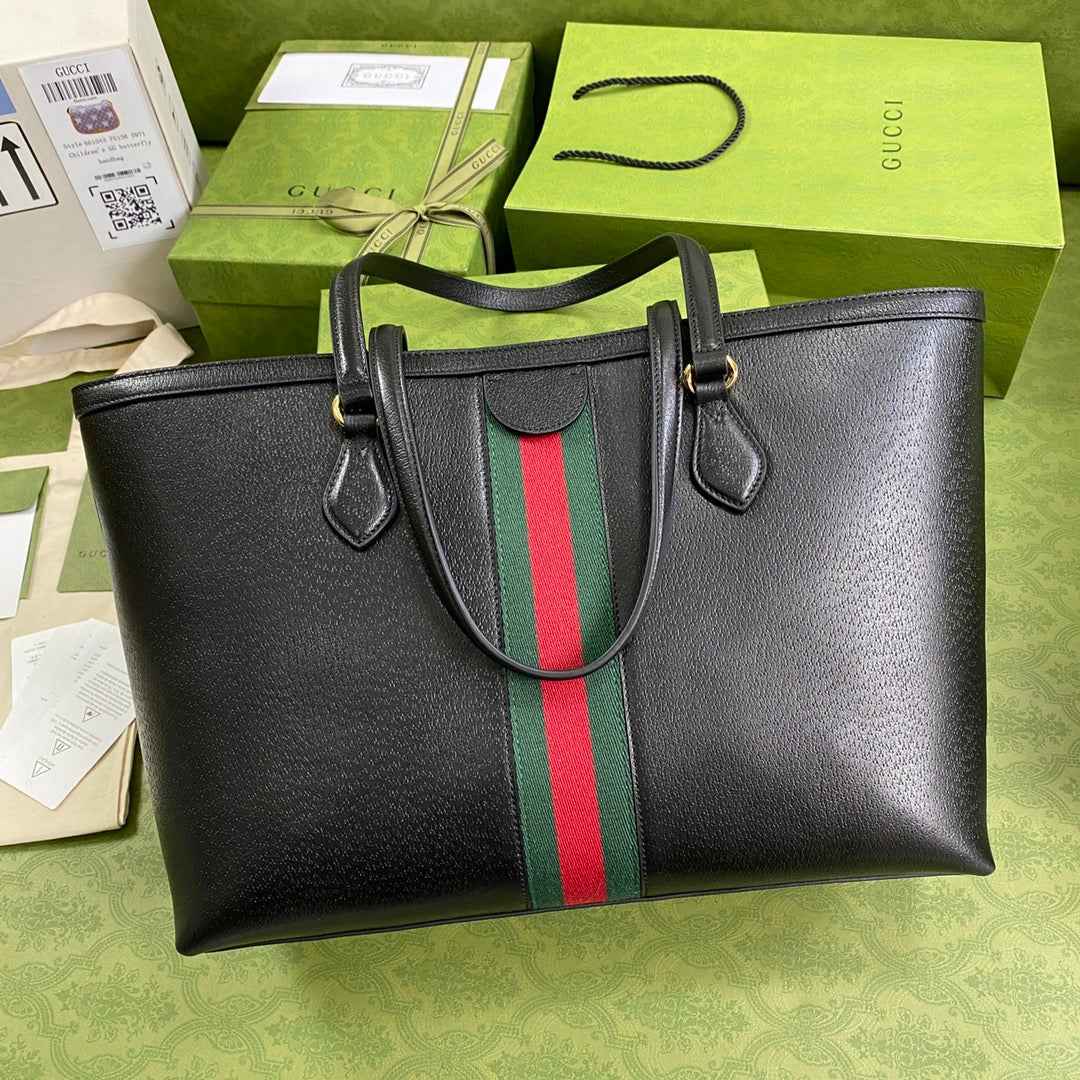 Gucci Ophidia large tote bag 631685 Black Leather