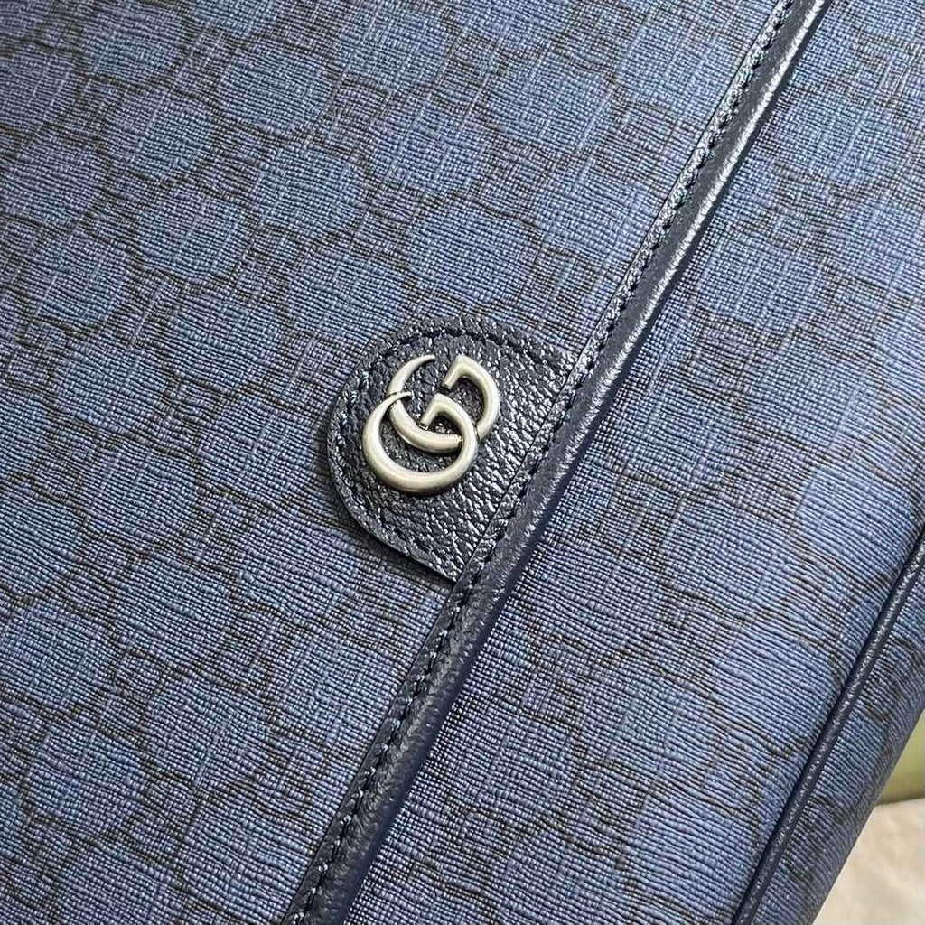 Gucci Ophidia medium messenger bag ‎761741 Blue black Supreme canvas