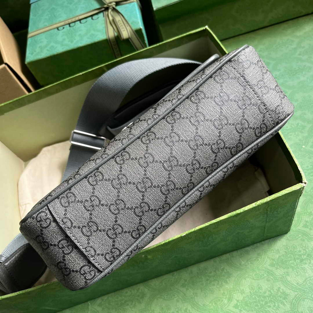Gucci Ophidia medium messenger bag ‎761741 Gray Supreme canvas
