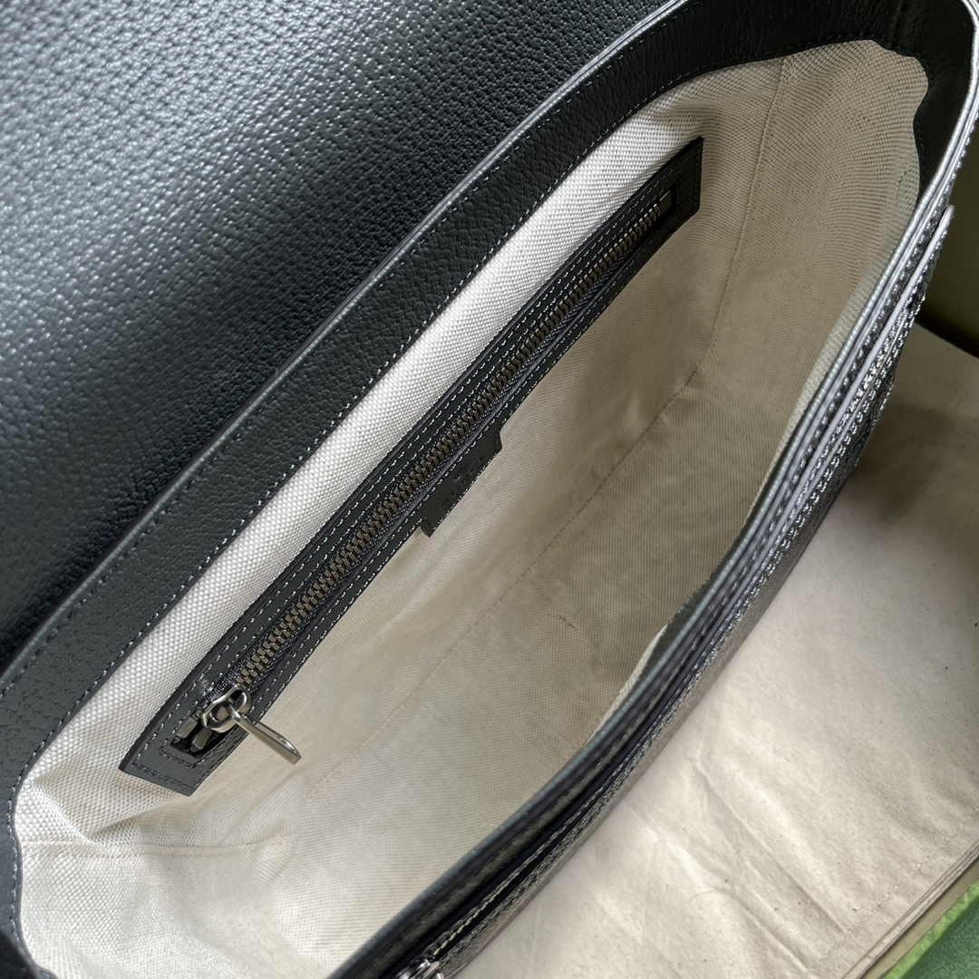 Gucci Ophidia medium messenger bag ‎761741 Gray Supreme canvas