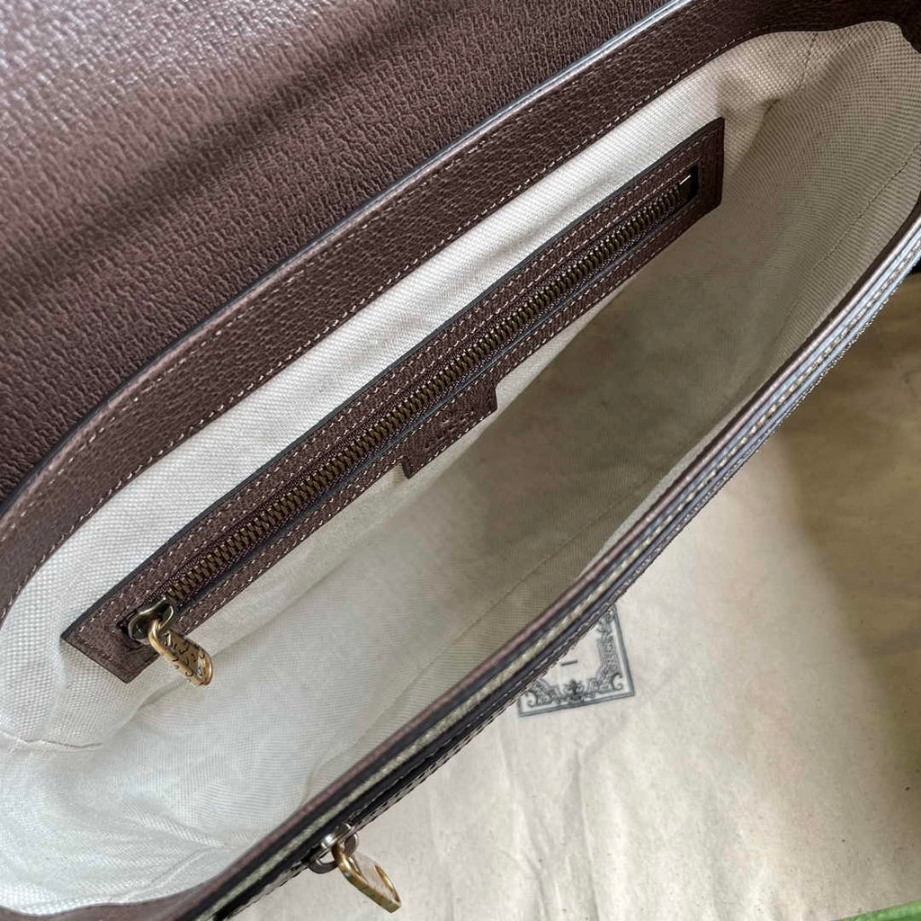 Gucci Ophidia medium messenger bag ‎761741 Brown Supreme canvas