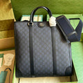 Gucci Ophidia medium tote bag 763316 in blue and black Supreme