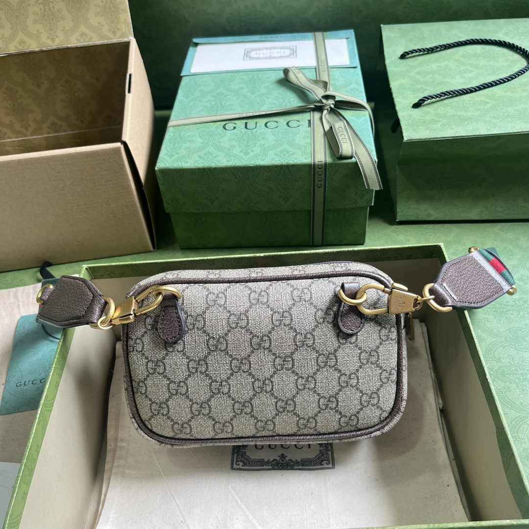 Gucci ophidia mini bag 746308 in brown