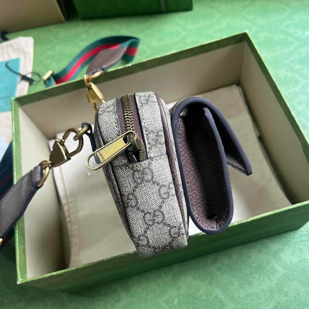 Gucci ophidia mini bag 746308 in brown