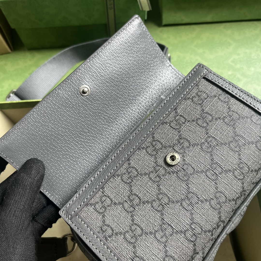 Gucci ophidia mini bag 746308 in gray