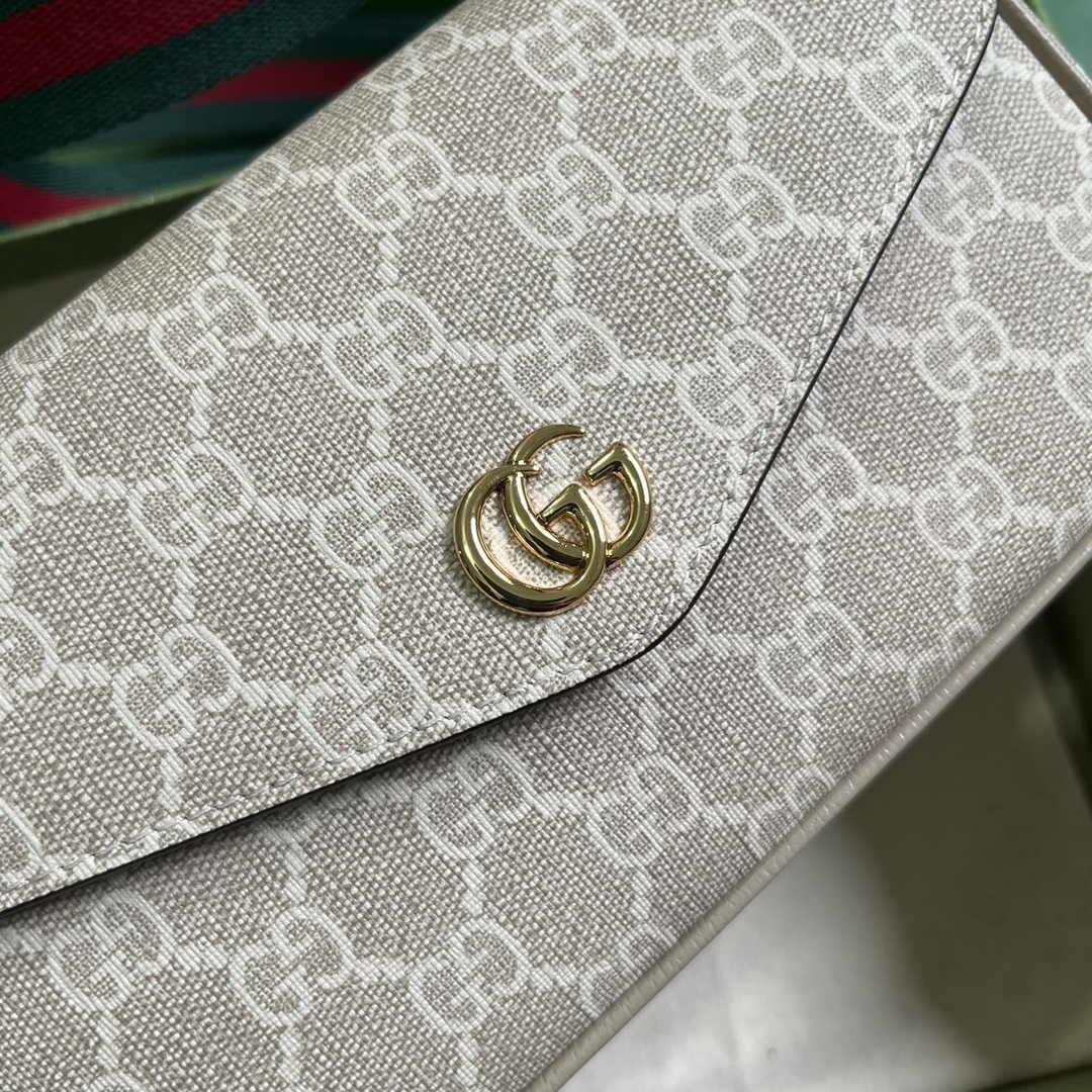 Gucci Ophidia mini bag 764961 in beige and oatmeal Supreme