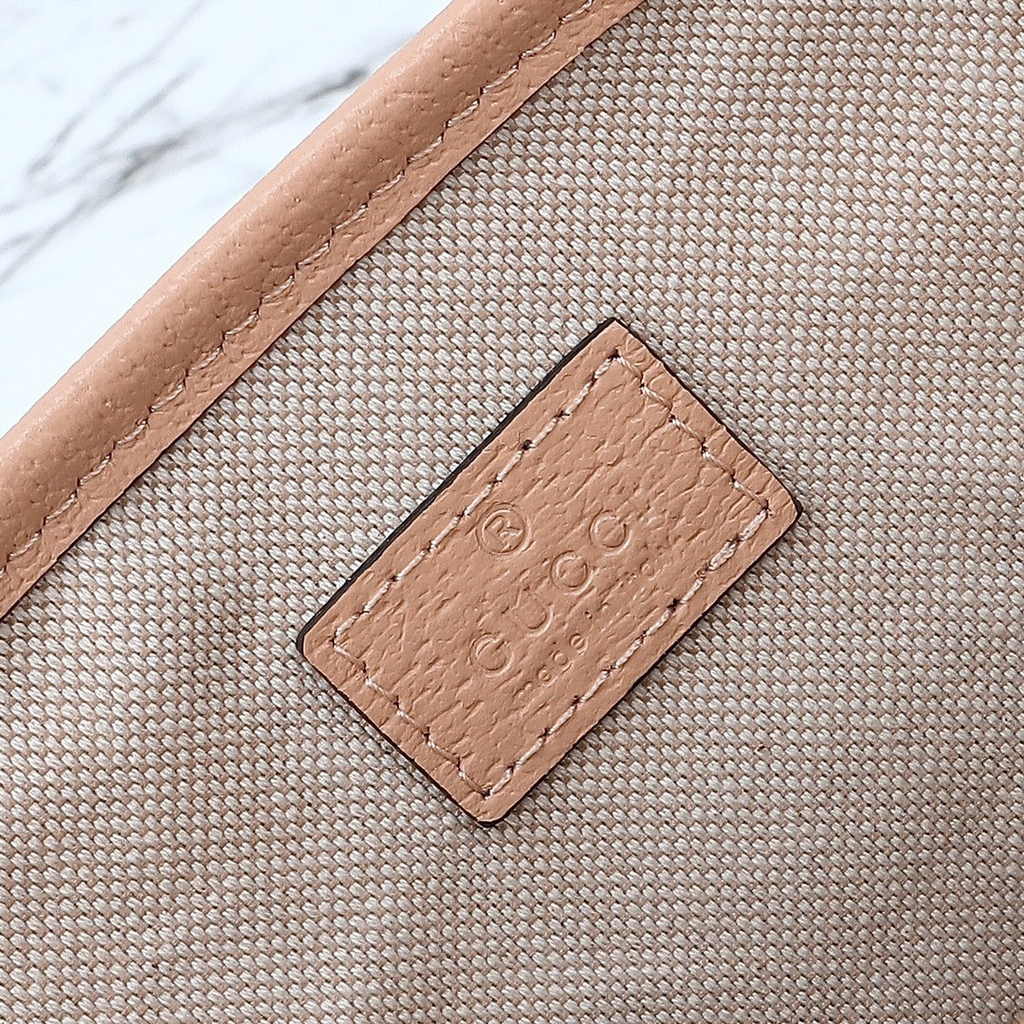 Gucci Ophidia mini tote bag 811716 in dusty pink leather