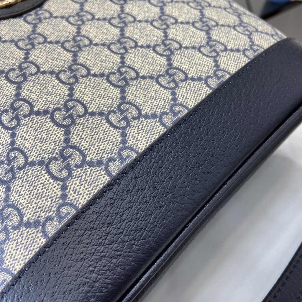 Gucci Ophidia mini tote bag 811716 in blue leather
