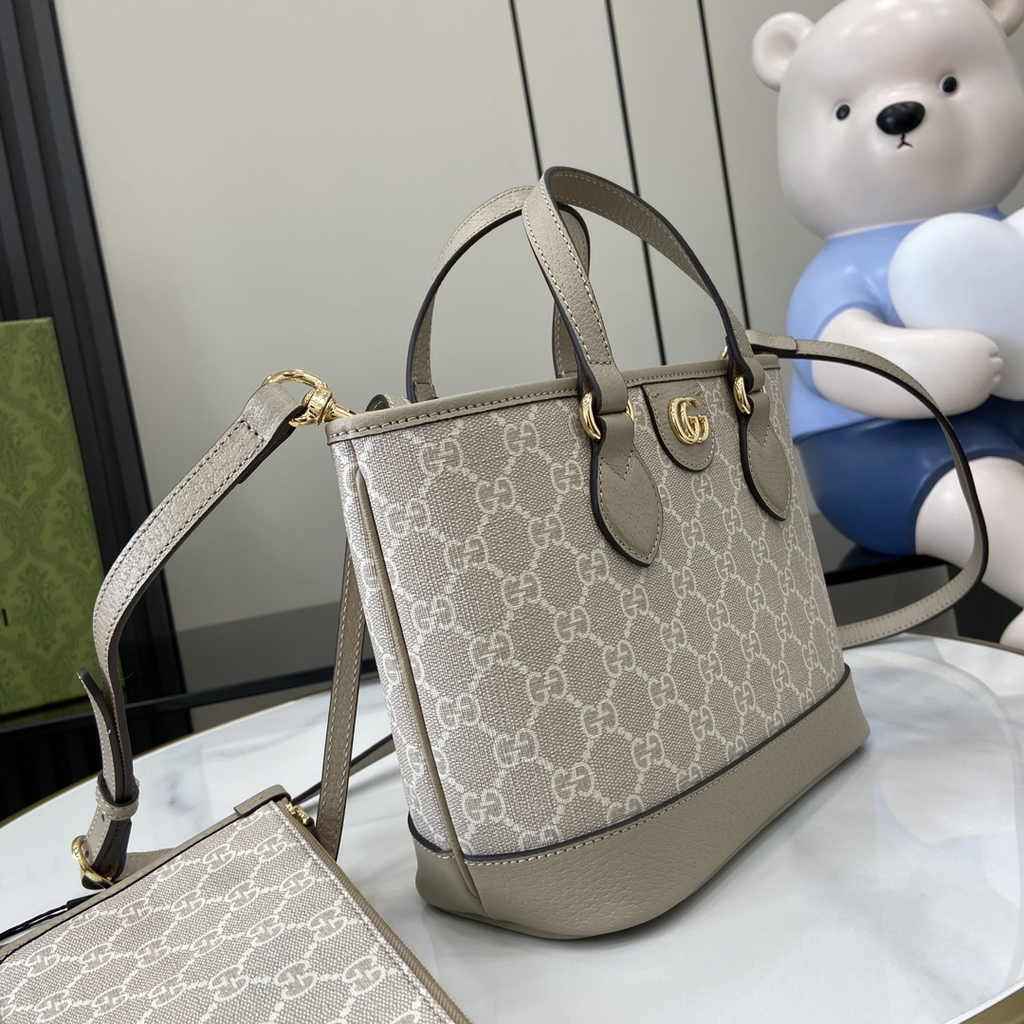 Gucci Ophidia mini tote bag 811716 in oatmeal leather