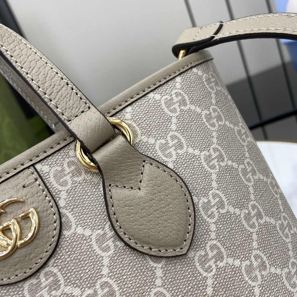 Gucci Ophidia mini tote bag 811716 in oatmeal leather